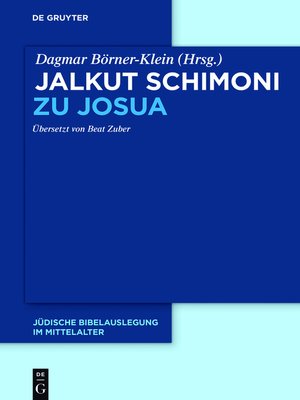 cover image of Jalkut Schimoni zu Josua
